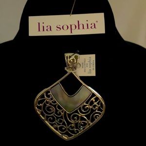 LiaSophia Flourish Mother-of-Pearl Pendant